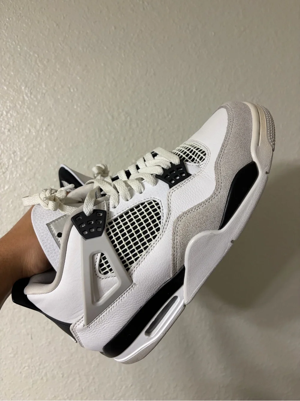JORDAN 4 MILITARY BLACK